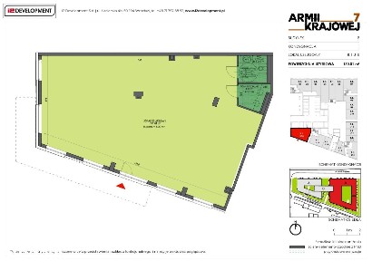 Lokal usługowy 160,01 m² | WROCŁAW, AL. ARMII KRAJOWEJ | PARTER