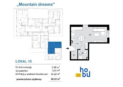Mountain Dreams apartament nr 15