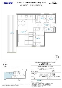 2-pokojowe mieszkanie 59m2 + balkon Bezpośrednio
