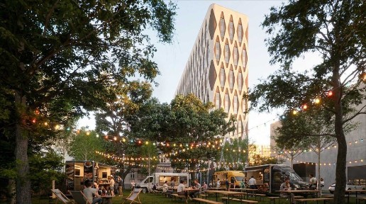 Wynajmę miejsce pod foodtruck, gastro-zielony ogród w centrum Poznania