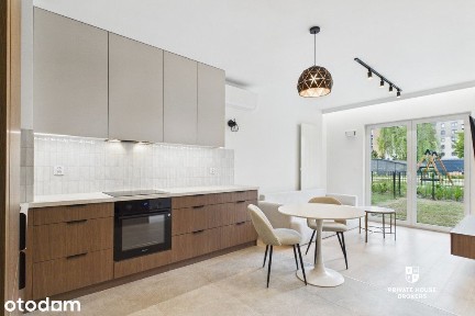 2 pokoje 37m² z ogródkiem, klimatyzacja| Bagry