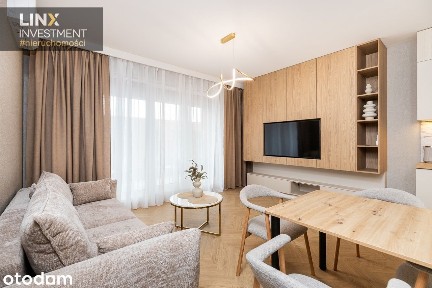 Nowoczesne mieszkanie typu studio 40 m2, WITA, balkon, klimatyzacja