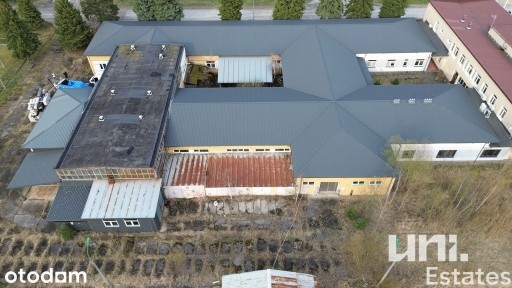Hale+biura, suwnica, teren 9616m², możliwy zakup