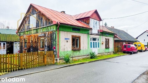 Klimatyczny drewniany dom sprzedaż lub zamianę