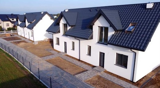 Nowoczesny dom bliźniaczy 92,54 m² - Podole koło Ciechocinka