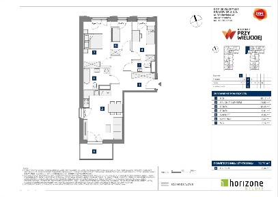 4-pokojowe mieszkanie 74m2 + balkon Bezpośrednio