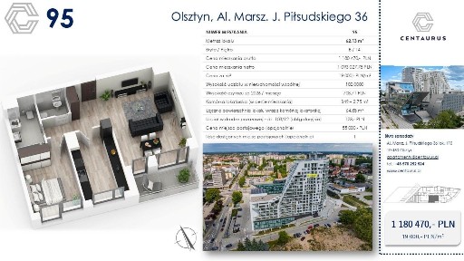 Wyjątkowe mieszkanie z widokiem | 14. piętro | Centaurus