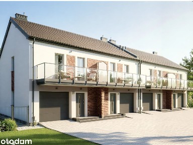 Segmenty i Bliźniaki z ogrodami przy lesie 102-108m² | Blisko PKP