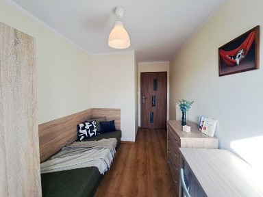 4 oddzielne pokoje dla grupy znajomych lub studentów | Wrocław, ul. Kraszewskiego