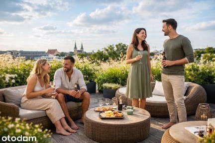 Promocja! 6m wysokości i prywatny taras na dachu