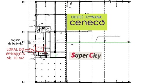 Lokal handlowo-usługowy 10 m² - Krosno, ul. Podkarpacka 3C