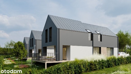 Trzy domy wolnostojące w Młodziejowicach 170 m2 całkowita 115 m2 uż