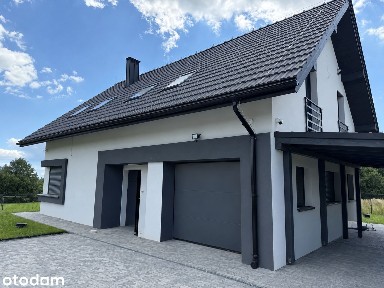 NOWOCZESNY DOM DLA RODZINY WŚRÓD NATURY WYSOKA JAKOŚĆ ! GOTOWY 8 ARÓW
