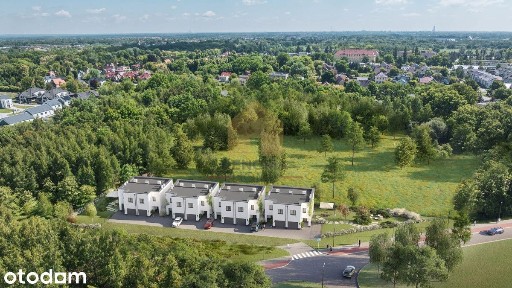 Dom skrajny|411,8 m² ogrodu|Garaż|Pompa ciep