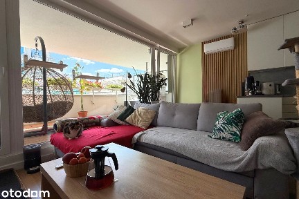 Przestronne 3 pokoje z dwoma tarasami i kinem domowym | Pet Friendly!