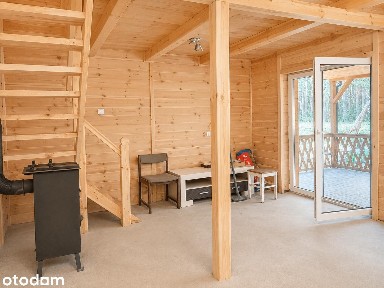 Kamińsko gm. Przystajń | 3 pokoje | dom letniskowy murowany