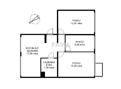 4 pokoje | Po remoncie | Widok na Wisłę | Zazamcze