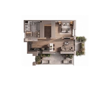 ★JEDYNE z TARASEM NA DACHU!★2 pok 42m2★garderoba★mp w hali★W CENTRUM!