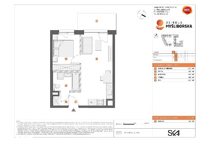 2-pokojowe mieszkanie 36m2 + balkon Bezpośrednio