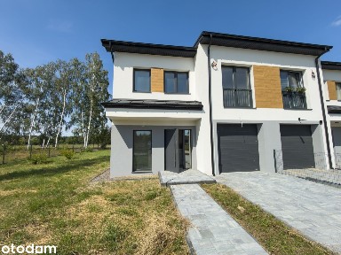 Nowoczesny bliźniak 115 m² | ogród, garaż, pompa ciepła, rekuperacja