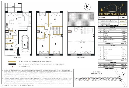 Dom o pow. z poddaszem nieużytkowym 153,35 m2, pompą ciepła, garażem.