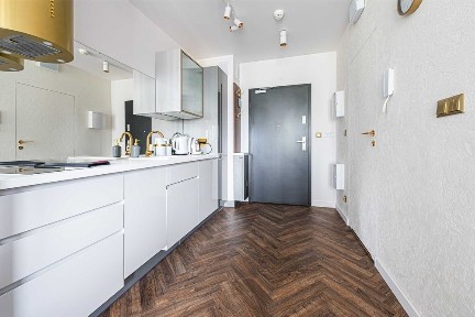 Nowoczesne studio, wysoki standard, 25m2 w inwestycji Portovo, balkon, widok na rzekę