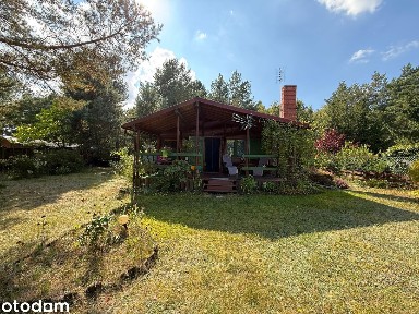 Działka z Księgą Wieczystą - 800 m² z domkiem gm. Powidz