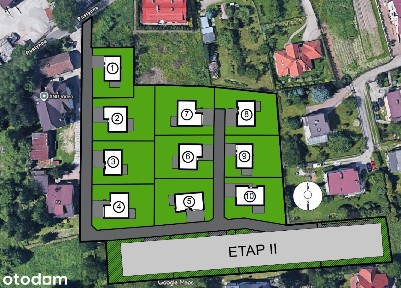 ul. Pustynna, Kliny, Swoszowice, Kraków, małopolskie