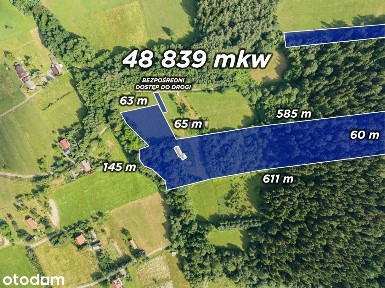 Siedlisko Pisarzowa prawie 5 ha