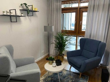 Gabinet dla psychologa, psychoterapeuty, coacha w Centrum Warszawy