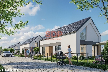 Oleśniczka, dom wolnostojący 120m2, działka 456m2, s. deweloperski