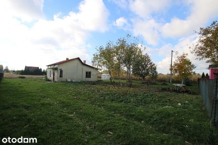 Domek na działce 17 ar Pólko/Nasutów (10km Lublin)