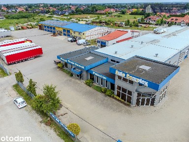 Kompleks hal warsztatowo-serwisowych z Okręg. Stacją Kontroli Pojazdów