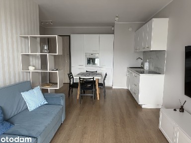 Wynajem 2-pokojowego mieszkania z balkonem na 13 piętrze.