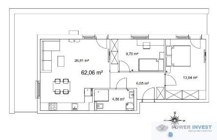 Gotowe 3-pokojowe z 30m2 tarasu, klimatyzacja