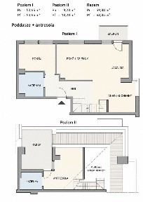 Loft| Antresola| Taras| Wyposażone| Garaż+komórka