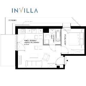 2 pokoje 40,82 m² | Nadmorski Dwór |
