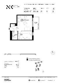Nowe Kolibki Invest Komfort | Apartament 2 pokoje|