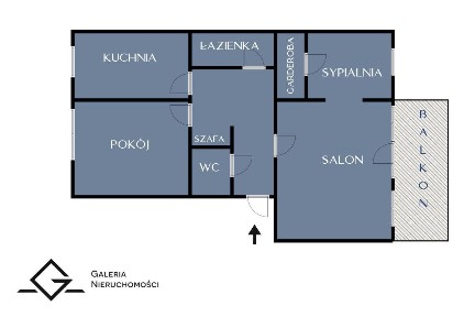Słoneczne mieszkanie | Gotowe do wprowadzenia |