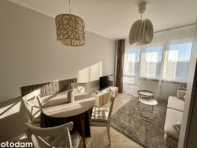 Od października, 2 pokojowe mieszkanie w centrum, wysoki standard