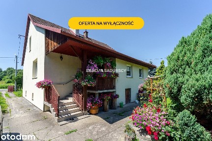 Dom z dużą działką budowlaną. Rzozów 87 arów.