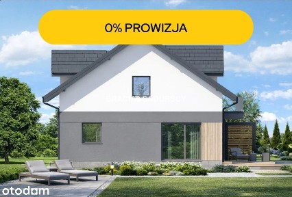 Domy w zabudowie bliźniaczej Trąbki piękna działka