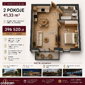 2 pokoje | Politechnika Łódzka | Balkon | 5 piętro | Sukcesja| Student