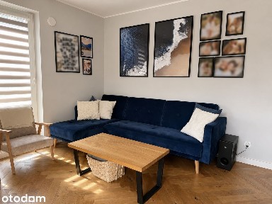 3 pokoje, duży balkon, wysoki standard, z widokiem na Manufakturę