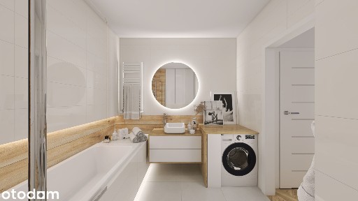 Nowoczesne nowe mieszkanie 51m2. Duży balkon. Garaż. Bezpośrednio.