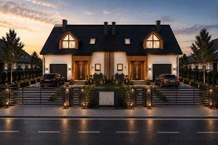 Osiedle na Spacerowej | Nowoczesny dom z ogrodem | Wiązów | 35 min od Wrocławia