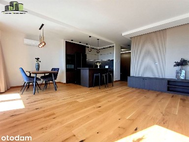 Nowoczesne mieszkanie z panoramą miasta - 72 m²