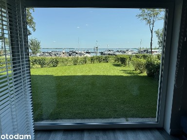 Piękny apartament, I linia z widokiem na j. Niegocin i Marinę