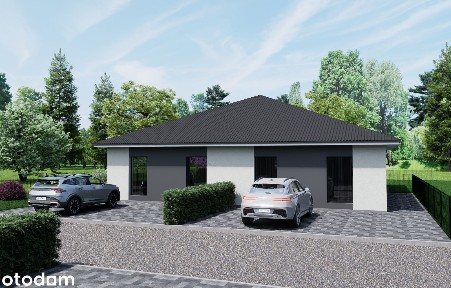NOWY PARTEROWY DOM | LOKAL NR 2 - DZIAŁKA 988 m²