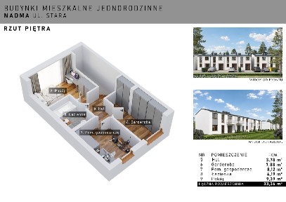 LOKALE 65,83 m² | Zamknięte osiedle | ogródek i 2 miejsca postojowe